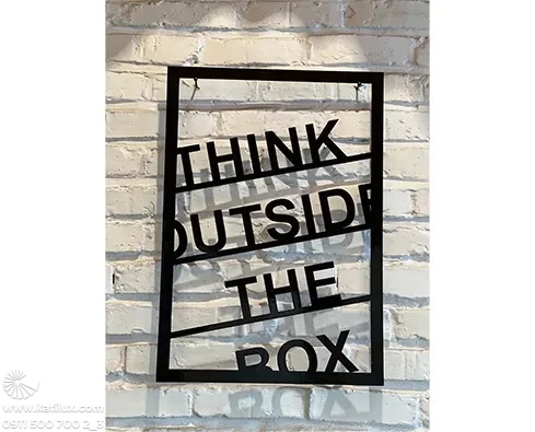 تابلو  انگیزشی think مدل 824