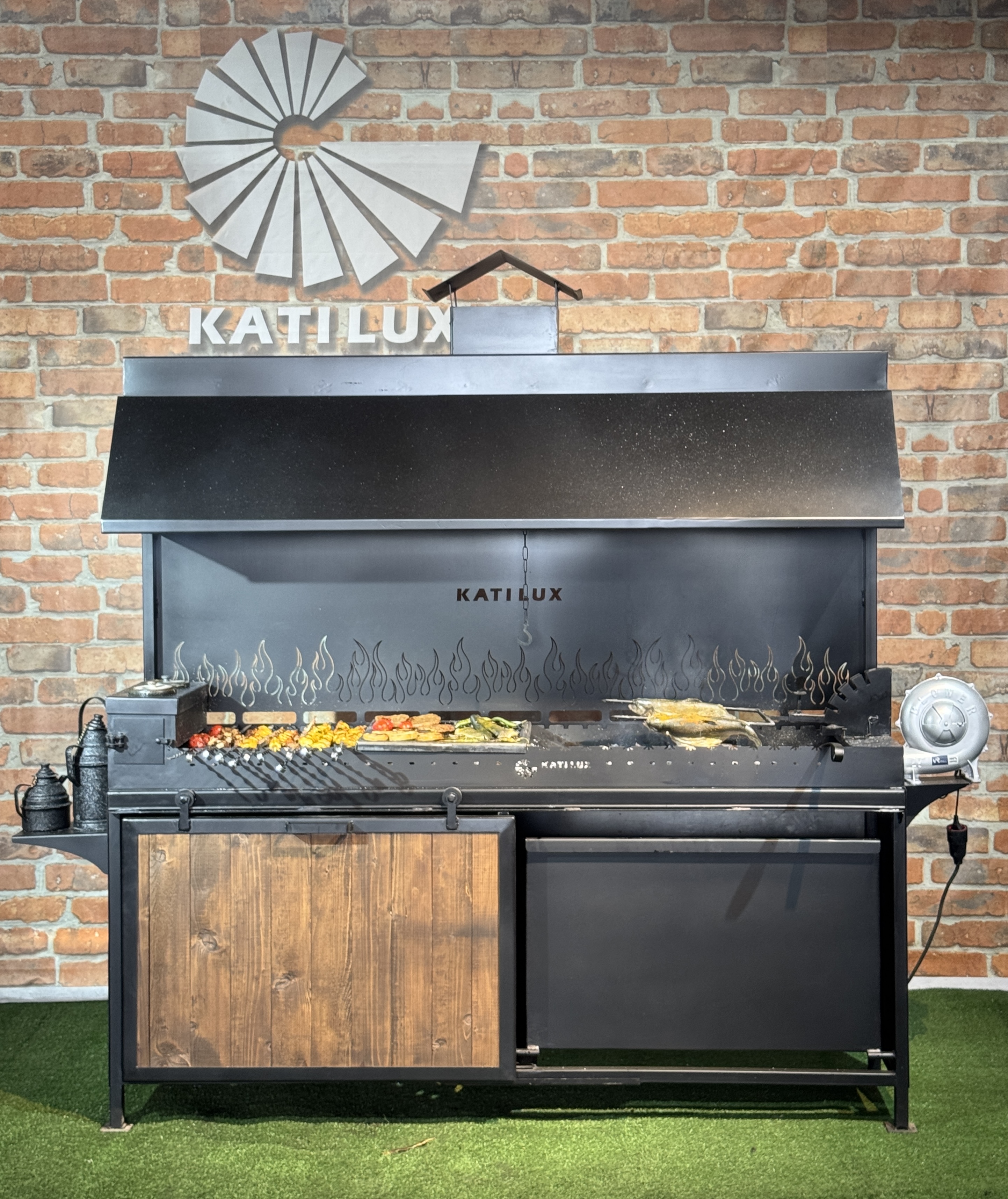 باربیکیو کابین دار190 ذغالی