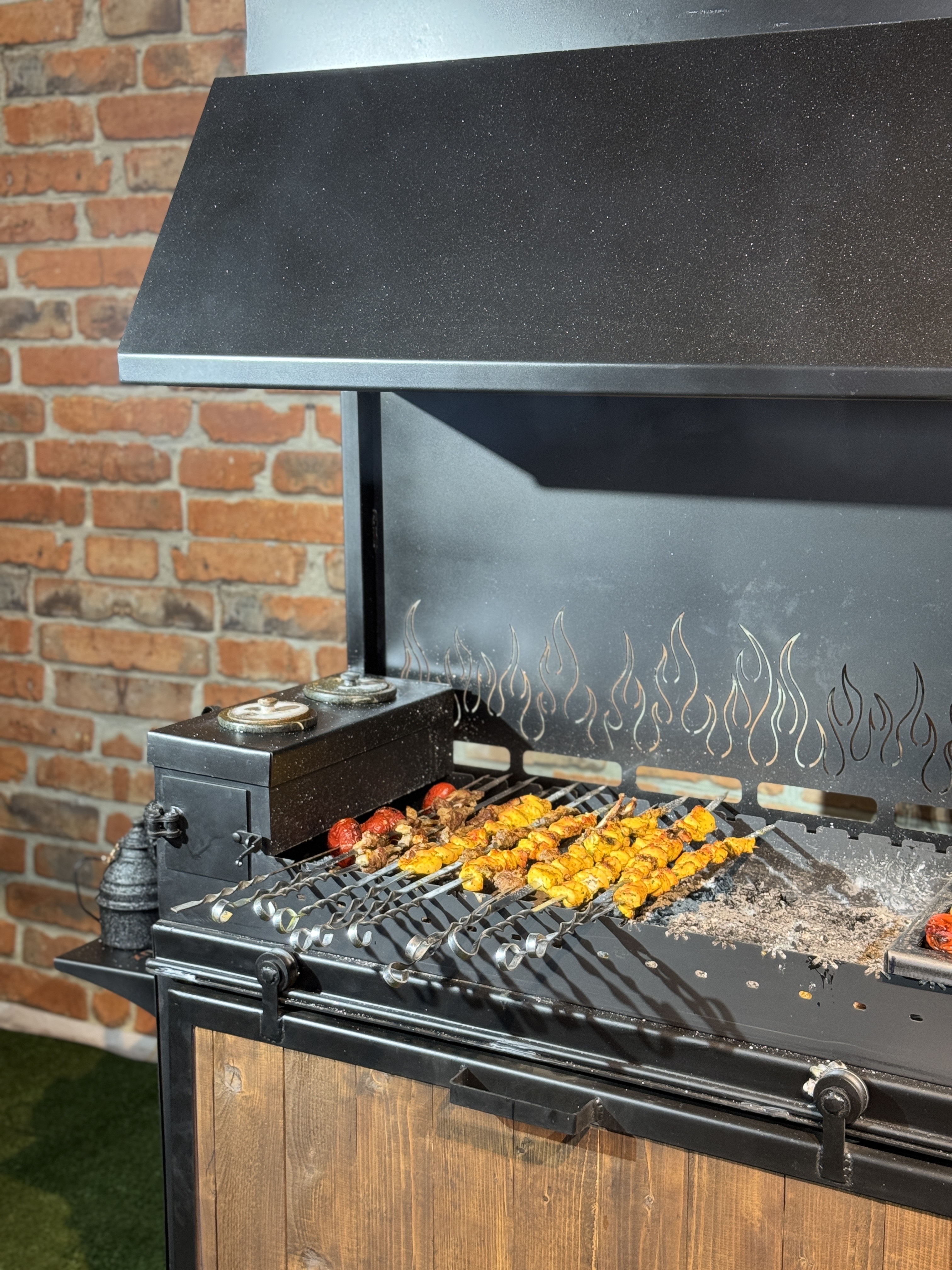 باربیکیو کابین دار190 ذغالی-0